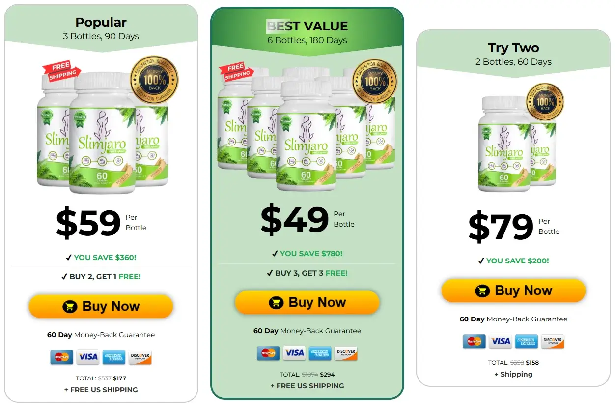 Slimjaro Official Website USA